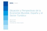 Situación y Perspectivas de la Economía Mundial, España y el Sector Turístico