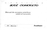 Cartilla Jose Concretos