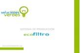 Sistema de producción -ECO FILTRO