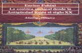 Enrico Fubini -La Estetica Musical Desde La Antiguedad Hasta El Siglo-XX