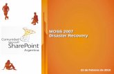 CSA - MOSS Disaster Recovery