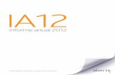 Informe Anual 2012 Grup Abertis (català)