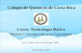 CQCR Toxicología  Modulo 1.ppt