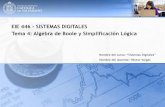 Algebra de Boole y Simplificación Lógica