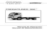 Manual de Operacion y Mantenimiento Freightliner 360