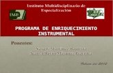 Programa de Enriquecimiento Instrumental