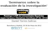 Rankings I-UGR 2012 (3º Edición)
