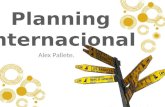 Planning internacional