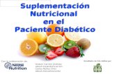 Suplemento nutricional paciente diabético