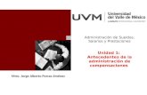 Antecedentes de la administración de compensaciones UVM