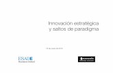 Innovacion estrategica y saltos de paradigma ESADE