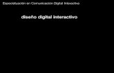 Marco Conceptual de la Asignatura Diseño Digital Interactivo