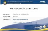 UTPL-METODOLOGÍA DE ESTUDIO-I-BIMESTRE-(OCTUBRE 2011-FEBRERO 2012)
