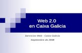Web 2.0 en Caixa Galicia