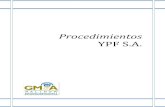 Procedimientos de YPF SA
