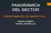 Panorámica del Sector, Dep. Marketing