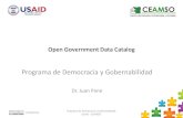 Catálogo de datos abiertos en Paraguay