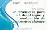 Un framework para el despliegue y evaluación de procesos software