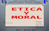 Etica y moral   presentaciones