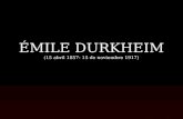 Emile durkheim la educación su naturaleza y su papel