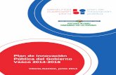 Plan de Innovación Pública del Gobierno Vasco 2014-2016