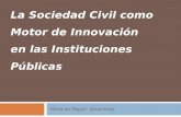 La sociedad civil y el cambio en la Administración