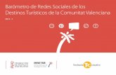 I Barómetro de Redes Sociales y Destinos Turísticos de la Comunitat Valenciana (I - 2013)