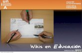 Wikis en Educacion