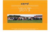 CESSI: Memoria 2012-2013