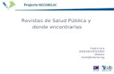 Pedro Urra González. Revistas de salud pública y dónde encontralas