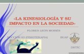 La kinesiología Y Su Impacto En La Sociedad