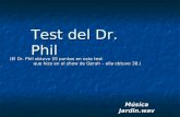 Test del Dr. Phil