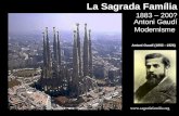 La Sagrada Família. Antoni Gaudí