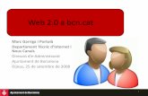Presentació de Web 2.0 a l'Ajuntament de Barcelona
