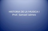 Historia de la Música (Edad Antigua - Período Clásico)