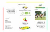 Brochure, Seminario de Rugby Seven, "Tendencia Proyectada al Olimpisimo".