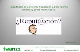 Presentación para Webcast sobre reputación 2.0