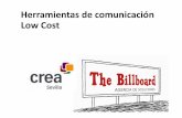 The billboard comunicación low cost