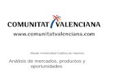 Marketing turístico. Universidad Católica de Valencia