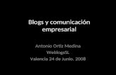 Blogs Y Comunicación Empresarial