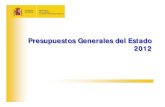 presupuestos generales del estado (pge) 2012