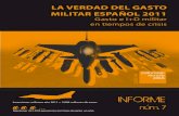 La verdad del Gasto Militar Español