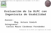 Tesis: Evaluación de la OLPC con Ingeniería de Usabilidad. Tercera Expocisión
