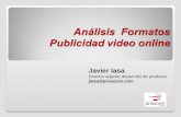 Formatos Publicidad  Video Online