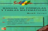 Manual de formulas y tablas matematicas Murray Spigel