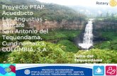 Proyecto donación PTAP acueducto rural San Antonio del Tequendama, COLOMBIA