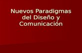 Nuevos Paradigmas Del DiseñO Y ComunicacióN