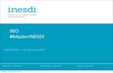 Masterclass SEO INESDI 3 de Junio de 2012