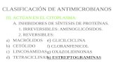 Antimicrobianos Estreptograminas Y Linezolid