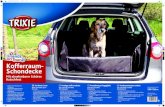 Manta de coche para perros antideslizante